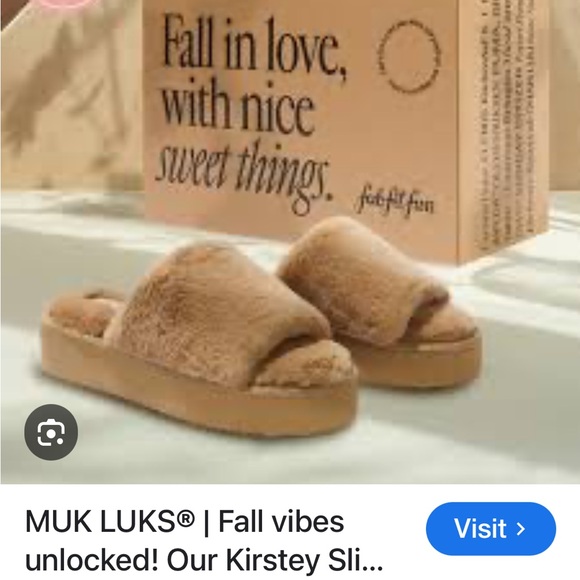 🌸 Muk-Luks  Kristey Slide 💕 Brand New Size Medium - Picture 3 of 10